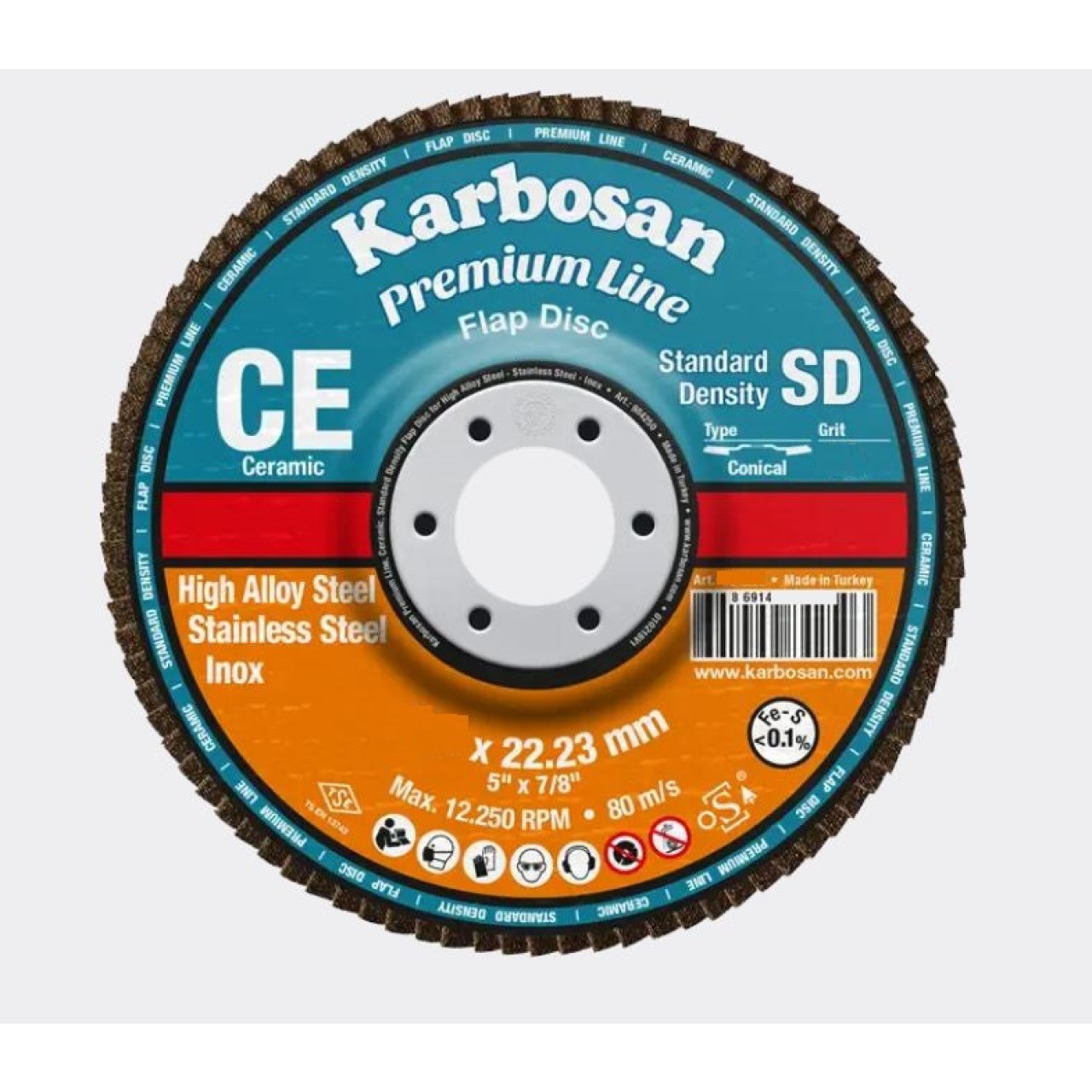 115MM CEY51 60KUM SD KONİK FLAP DİSK