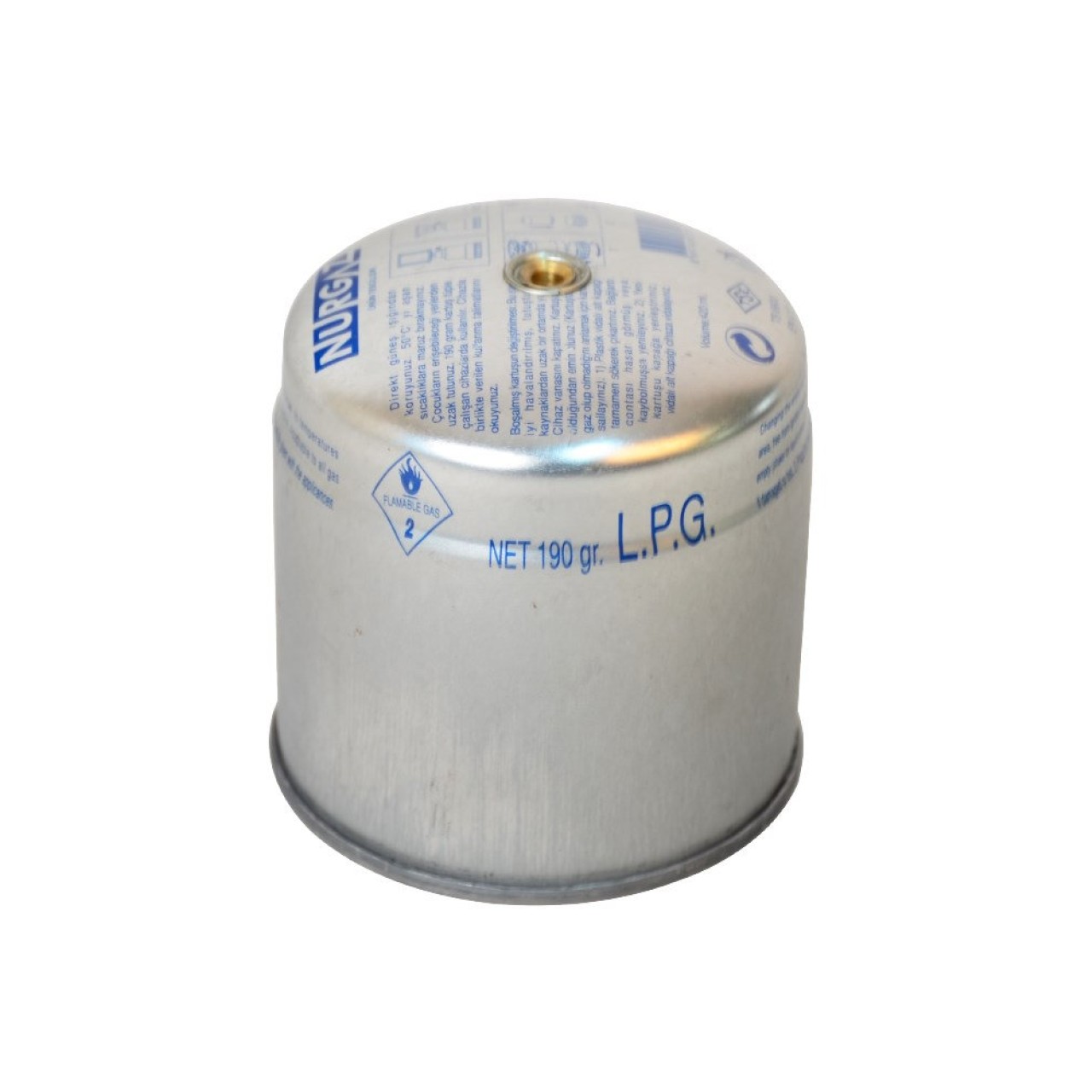 190GR.KARTUŞ TÜP VALFLİ