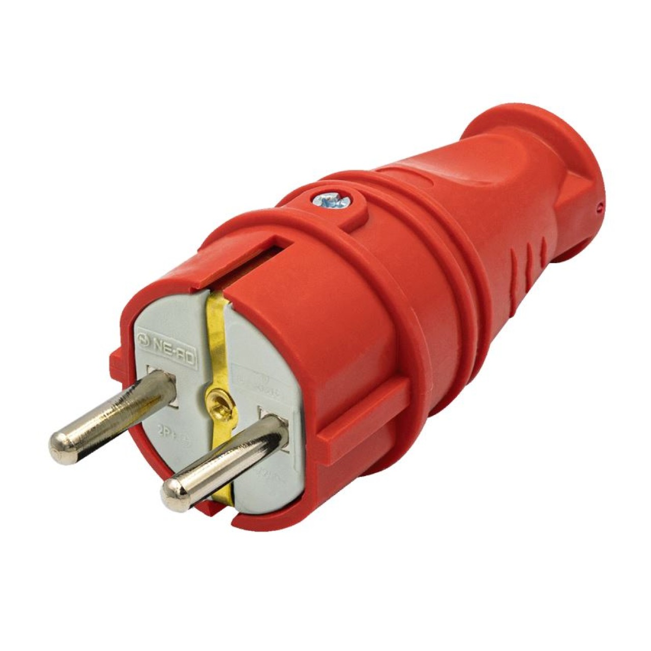 1X16A TOPRAKLI FİŞ KIRMIZI