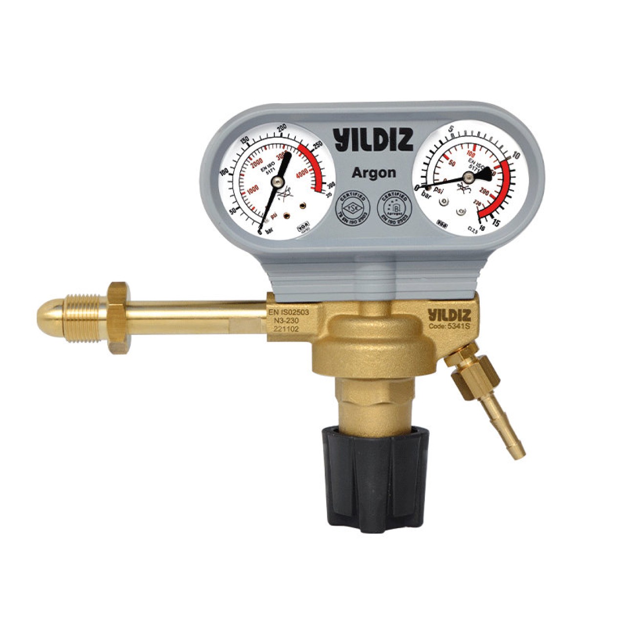 BASINÇ DÜŞÜRÜCÜ ARGON 10 BAR