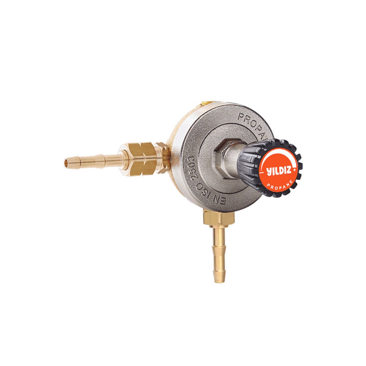 BASINÇ DÜŞÜRÜCÜ PROPAN (LPG) MANOMETRESİZ ÇİFT ÇIKIŞLI