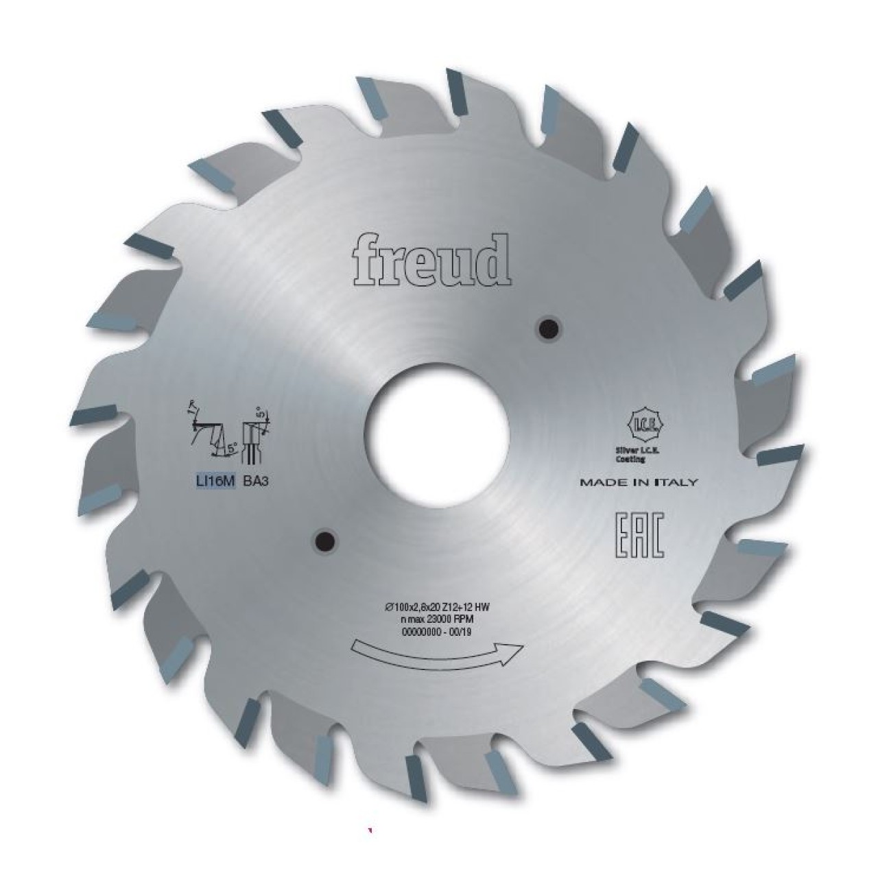 ÇİFTLİ 125X2.8X24 FREUD