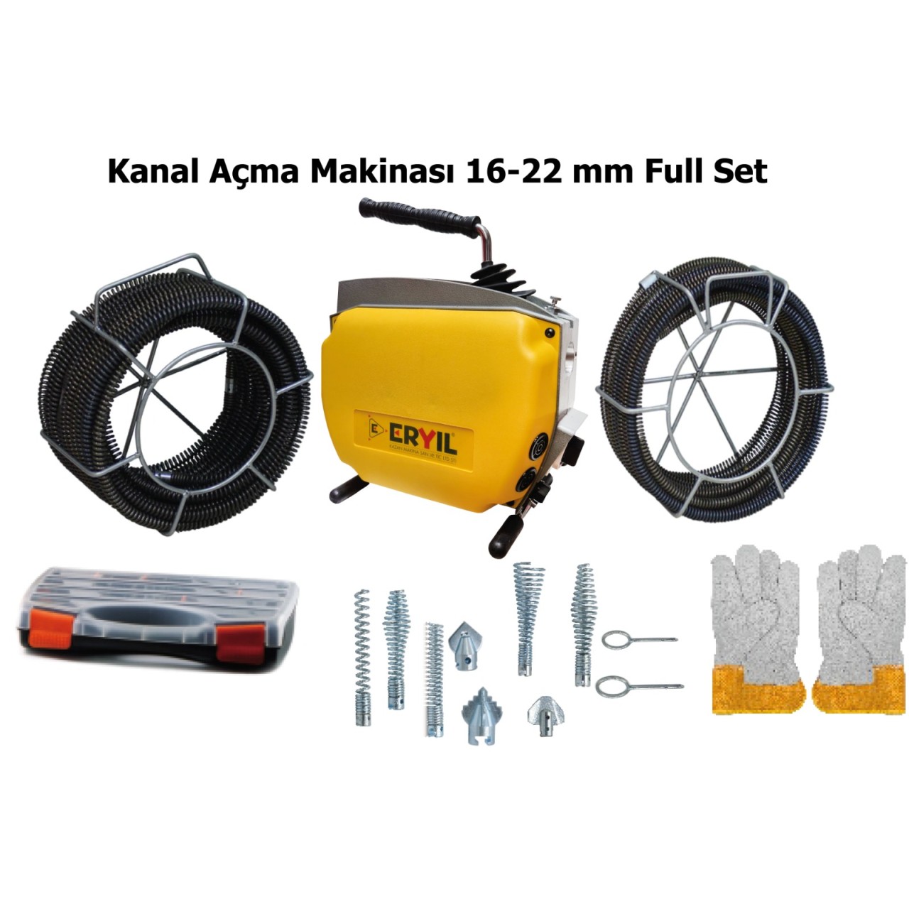 ERYIL KANAL AÇMA MAK.16MM+22MM YAY+UÇLAR