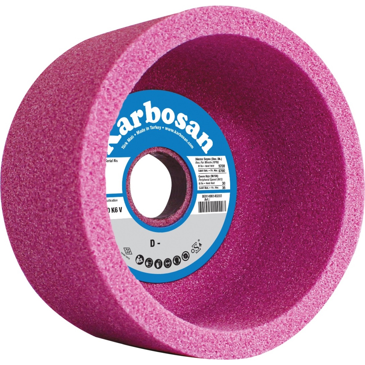 FORM D125 EKR46 DÜZ ÇANAK TAŞ