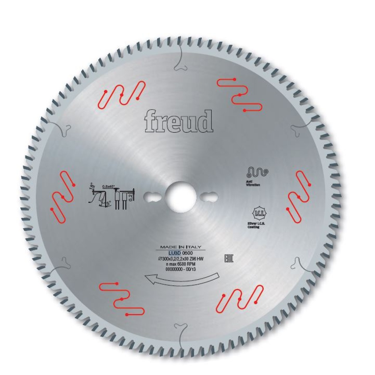 FREUD 350X3,5X108 TRAPEZ TESTERE