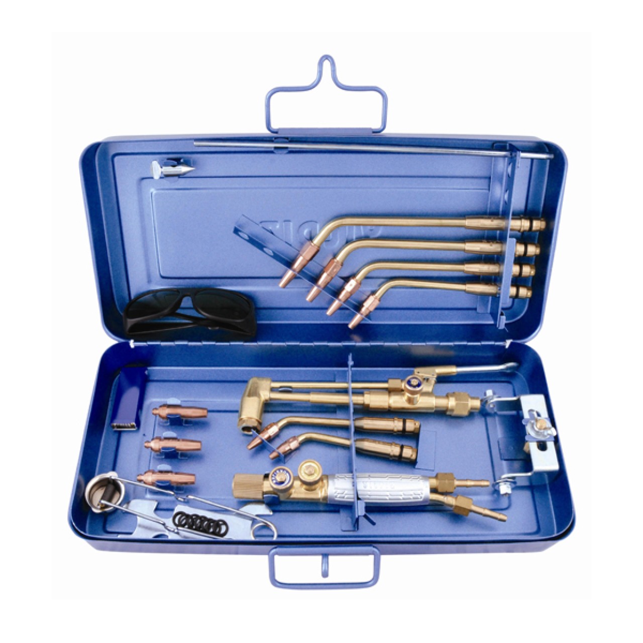 KAYNAK VE KESME HAMLAÇ TAKIMI 6 LI METAL CANTALI