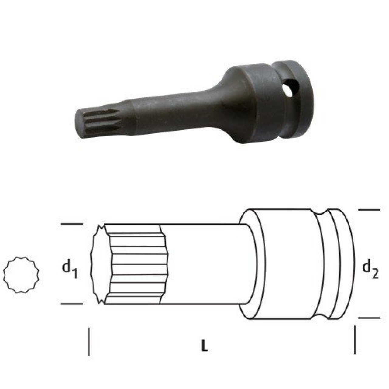 OSAKA 1/2 ALLEN YILDIZ LOKMA 8MM