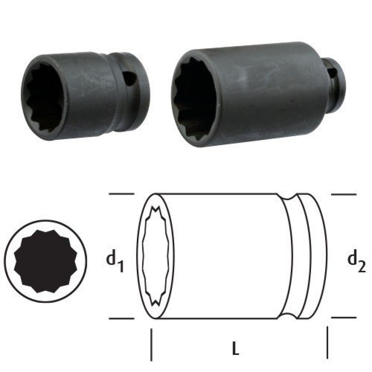 OSAKA YILDIZ LOKMA 1/2" 10MM