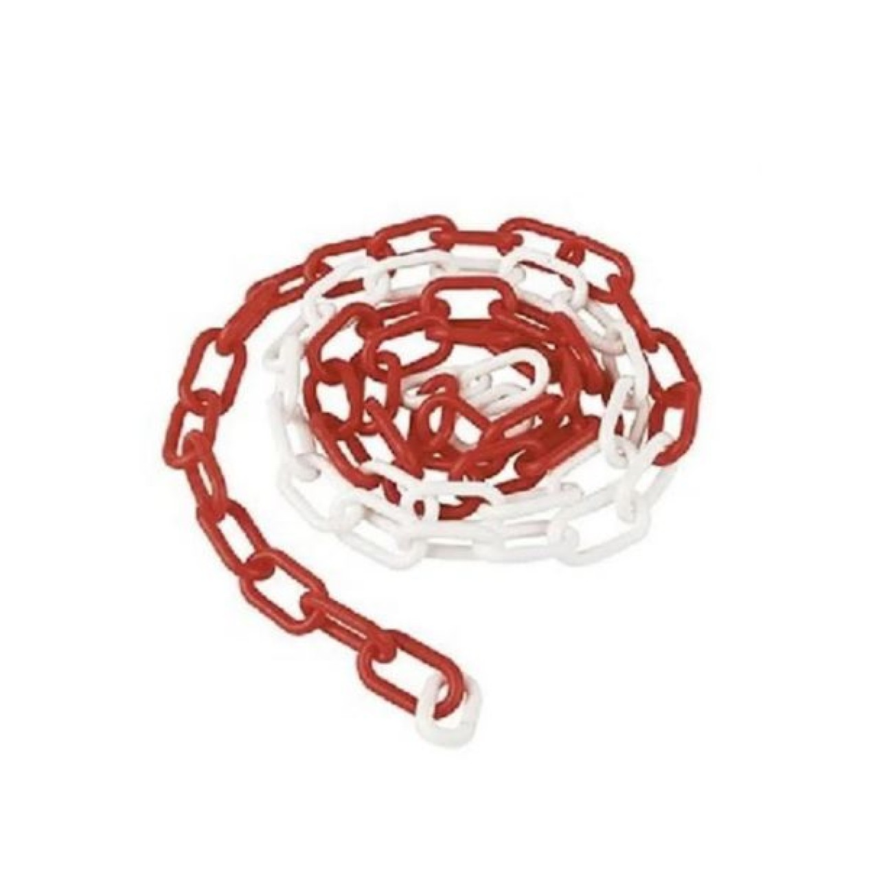 PLASTİK ZİNCİR - KIRMIZI BEYAZ