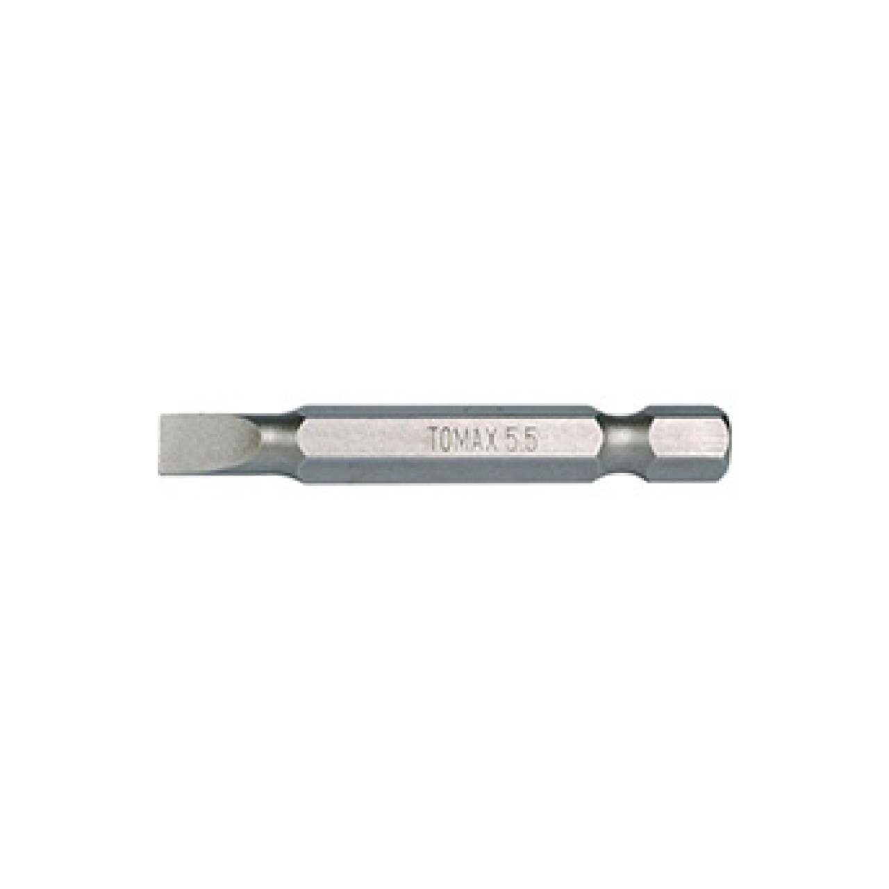 TOMAX BİTS UÇ DÜZ 5,5X25MM SLOT KISA