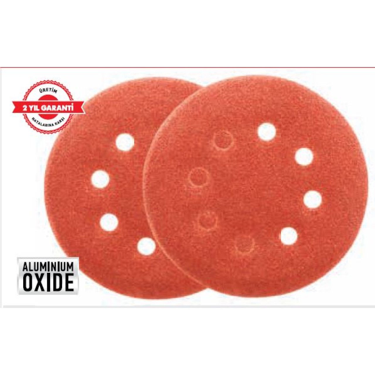 TOMAX CIRTLI ZIMPARA 150MM 8 DELİKLİ 40 KUM NK