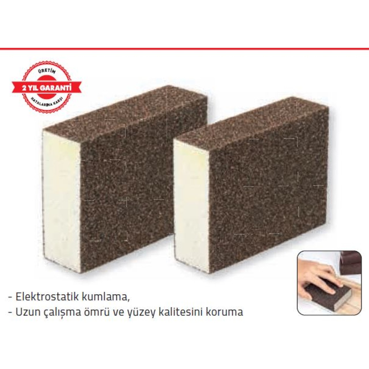 TOMAX KUBİK SÜNGER ZIMPARA 60 KUM