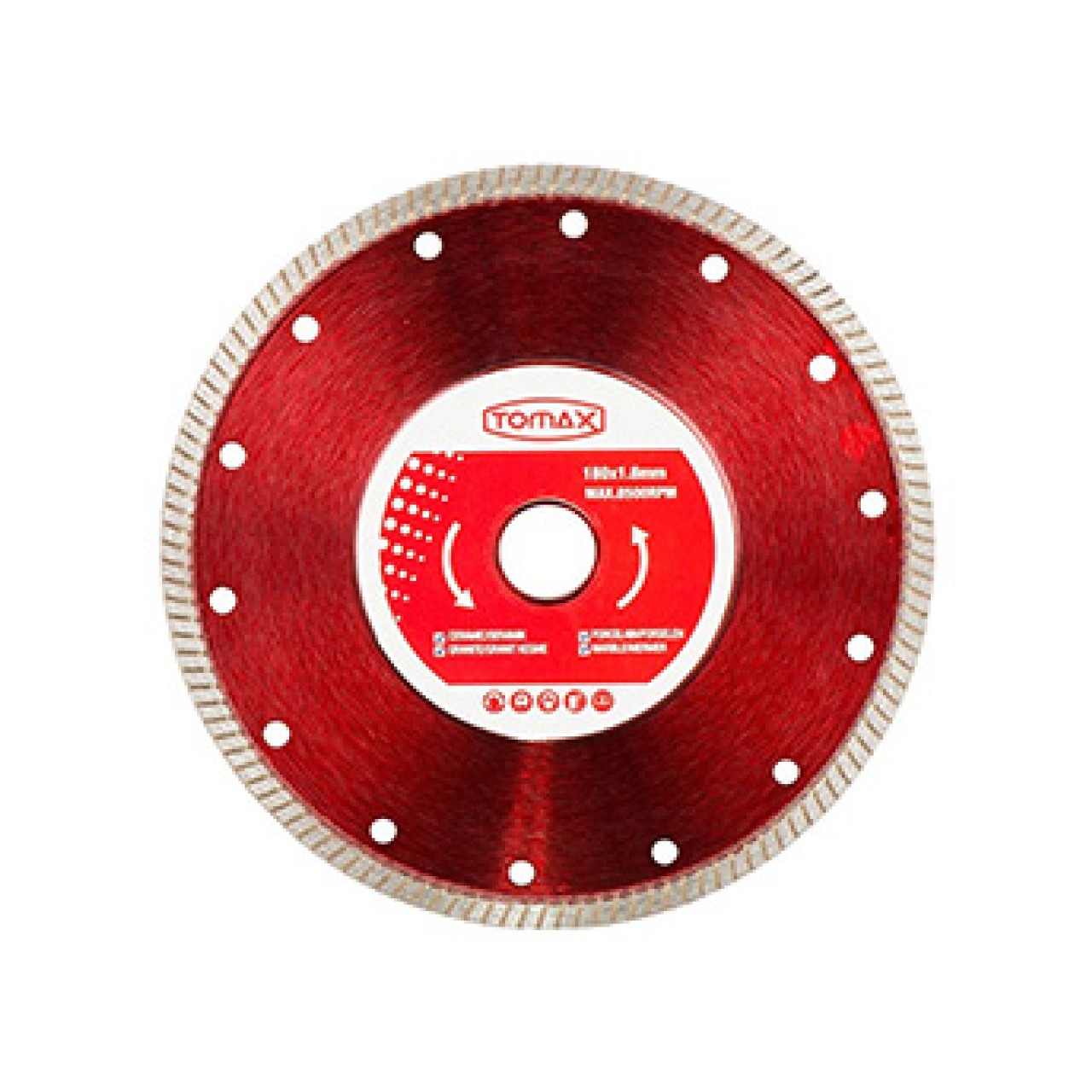 TOMAX SERAMİK FAYANS KESİCİ 115X1,3 İNCE HASSAS